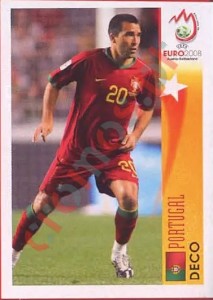 492 Deco - Portugal – UEFA Euro Austria-Switzerland 2008 Panini