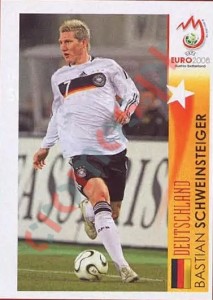 499 Bastian Schweinsteiger - Deutschland – UEFA Euro Austria-Switzerland 2008 Panini