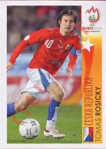 500 Tomas Rosicky - Ceska Republika – UEFA Euro Austria-Switzerland 2008 Panini