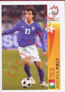 501 Andrea Pirlo - Italia – UEFA Euro Austria-Switzerland 2008 Panini