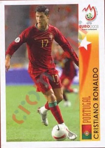 509 Cristiano Ronaldo - Portugal – UEFA Euro Austria-Switzerland 2008 Panini