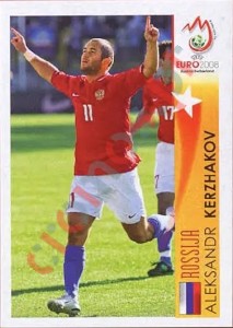 510 Aleksandr Kerzhakov - Rossija – UEFA Euro Austria-Switzerland 2008 Panini