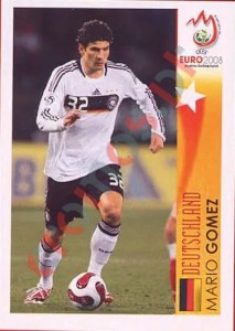 514 Mario Gomez - Deutschland – UEFA Euro Austria-Switzerland 2008 Panini