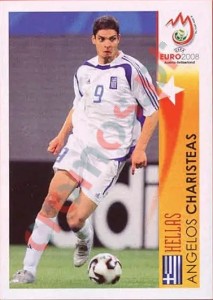 518 Angelos Charisteas - Hellas – UEFA Euro Austria-Switzerland 2008 Panini