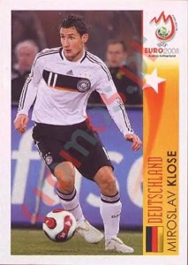 519 Miroslav Klose - Deutschland – UEFA Euro Austria-Switzerland 2008 Panini