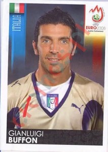 286 Gianluigi Buffon – UEFA Euro Austria-Switzerland 2008 Panini