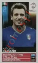 287x Antonio Cassano – UEFA Euro Austria-Switzerland 2008 Panini