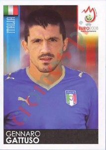295 Gennaro Gattuso – UEFA Euro Austria-Switzerland 2008 Panini