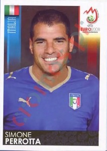 296 Simone Perrotta – UEFA Euro Austria-Switzerland 2008 Panini