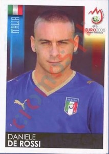 297 Daniele De Rossi – UEFA Euro Austria-Switzerland 2008 Panini