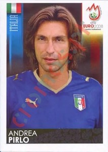 298 Andrea Pirlo – UEFA Euro Austria-Switzerland 2008 Panini