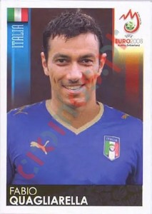 300 Fabio Quagliarella – UEFA Euro Austria-Switzerland 2008 Panini