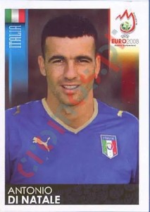 302 Antonio Di Natale – UEFA Euro Austria-Switzerland 2008 Panini