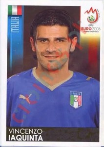 304 Vincenzo Iaquinta – UEFA Euro Austria-Switzerland 2008 Panini
