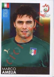 305 Marco Amelia – UEFA Euro Austria-Switzerland 2008 Panini