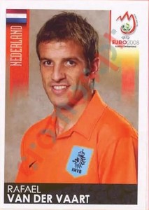 268 Rafael van der Vaart – UEFA Euro Austria-Switzerland 2008 Panini