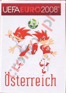 150 Official Mascots – UEFA Euro Austria-Switzerland 2008 Panini