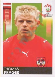 167 Thomas Prager – UEFA Euro Austria-Switzerland 2008 Panini
