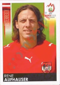169 Rene Aufhauser – UEFA Euro Austria-Switzerland 2008 Panini