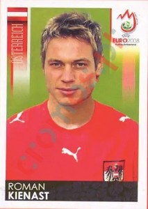 172 Roman Kienast – UEFA Euro Austria-Switzerland 2008 Panini