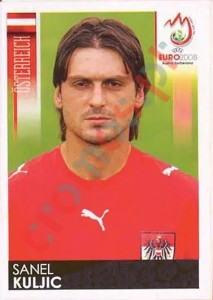 174 Sanel Kuljic – UEFA Euro Austria-Switzerland 2008 Panini