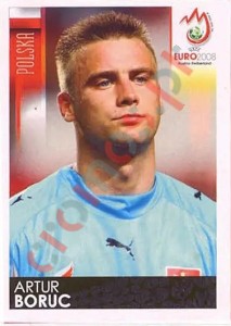 234 Artur Boruc – UEFA Euro Austria-Switzerland 2008 Panini