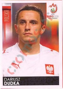 235 Dariusz Dudka – UEFA Euro Austria-Switzerland 2008 Panini