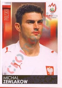 239 Michal Zewlakow – UEFA Euro Austria-Switzerland 2008 Panini