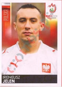 249 Ireneusz Jelen – UEFA Euro Austria-Switzerland 2008 Panini