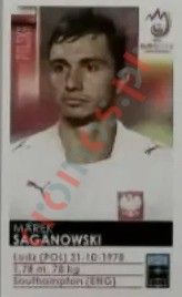 249x Marek Saganowski – UEFA Euro Austria-Switzerland 2008 Panini