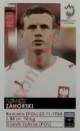 250x Tomasz Zahorski – UEFA Euro Austria-Switzerland 2008 Panini