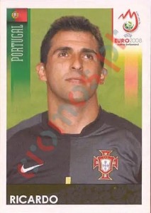 104 Ricardo – UEFA Euro Austria-Switzerland 2008 Panini