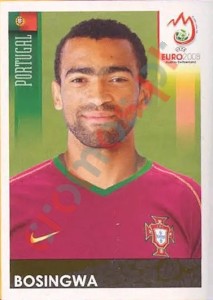 111 Bosingwa – UEFA Euro Austria-Switzerland 2008 Panini