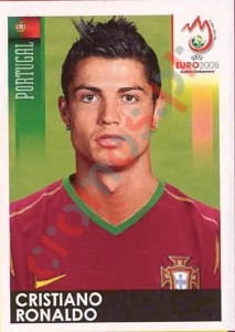 120 Cristiano Ronaldo – UEFA Euro Austria-Switzerland 2008 Panini