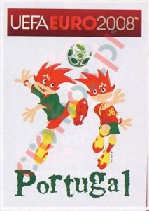 98 Official Mascots – UEFA Euro Austria-Switzerland 2008 Panini