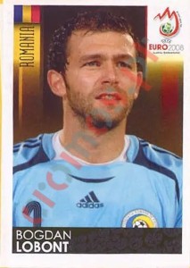 312 Bogdan Lobont – UEFA Euro Austria-Switzerland 2008 Panini