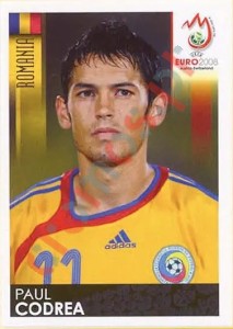 320 Paul Codrea – UEFA Euro Austria-Switzerland 2008 Panini