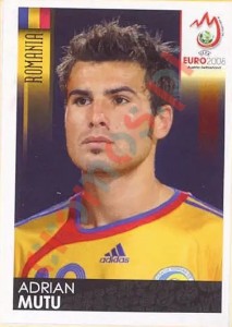 327 Adrian Mutu – UEFA Euro Austria-Switzerland 2008 Panini