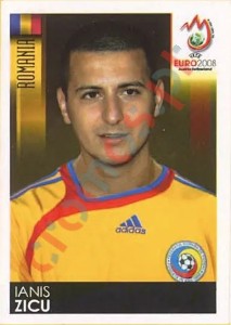 328 Ianis Zicu – UEFA Euro Austria-Switzerland 2008 Panini