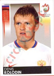 447 Denis Kolodin – UEFA Euro Austria-Switzerland 2008 Panini