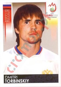 453 Dmitri Torbinski – UEFA Euro Austria-Switzerland 2008 Panini