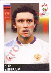 455 Yuri Zhirkov – UEFA Euro Austria-Switzerland 2008 Panini
