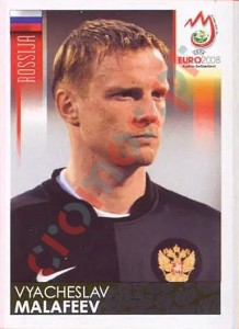 461 Vyacheslav Malafeev – UEFA Euro Austria-Switzerland 2008 Panini