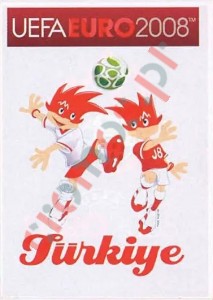 124 Official Mascots – UEFA Euro Austria-Switzerland 2008 Panini