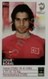 136x Ugur Boral – UEFA Euro Austria-Switzerland 2008 Panini