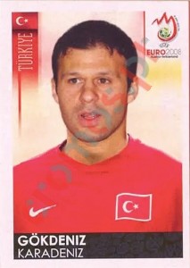 143 Gökdeniz Karadeniz – UEFA Euro Austria-Switzerland 2008 Panini