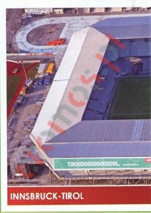 22 Innsbruck-Tirol - Stadion Tivoli NEU
1 – UEFA Euro Austria-Switzerland 2008 Panini