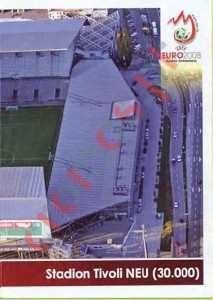 23 Innsbruck-Tirol - Stadion Tivoli NEU
2 – UEFA Euro Austria-Switzerland 2008 Panini