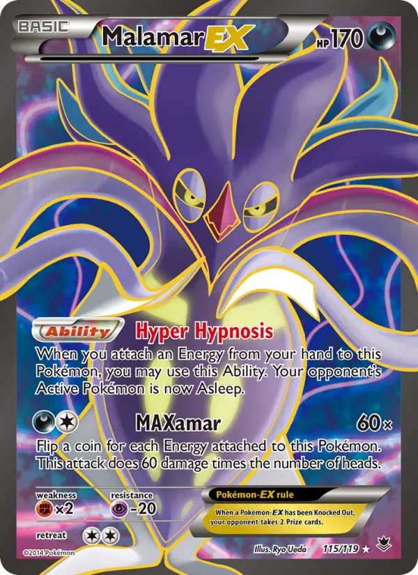 115 Malamar EX – Phantom Forces