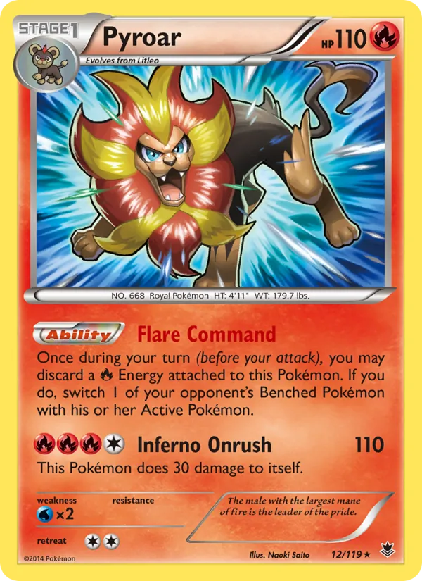 12 Pyroar – Phantom Forces